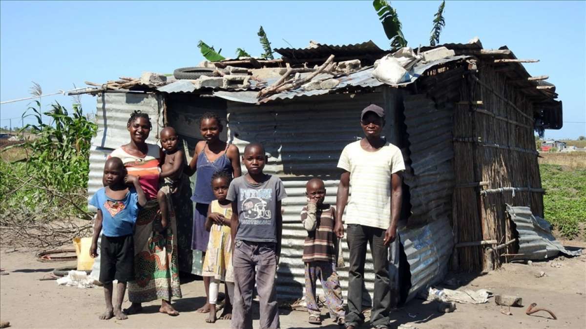 Mozambik'te 950 bin kişi insani yardım bekliyor