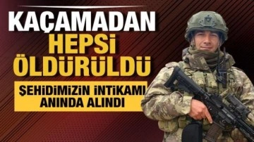 MSB açıkladı... Şehidimizin intikamı alındı: 6 PKK'lı terörist öldürüldü