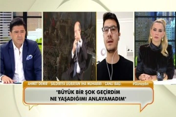 Muharrem Sarıkaya’nın saldırısına maruz kalan Ahmet Demir canlı yayında yaşadıklarını anlattı