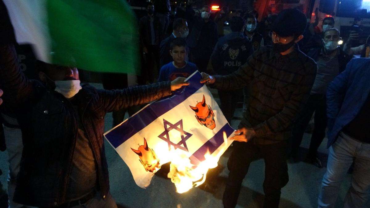 Muş'ta İsrail zulmü protesto edildi