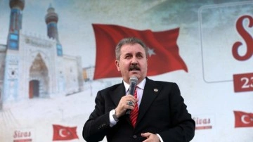 Mustafa Destici: PKK'nın, FETÖ'nün desteğiyle seçim kazanmayı düşlüyorlar