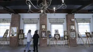 'Müzehhep Eserler' tezhip sergisi, sanatseverlerle buluştu