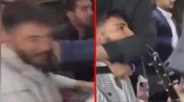 Müzisyen Erdal Erdoğan, sahne aldığı düğünde saldırıya uğradı! O anlar kameraya yansıdı