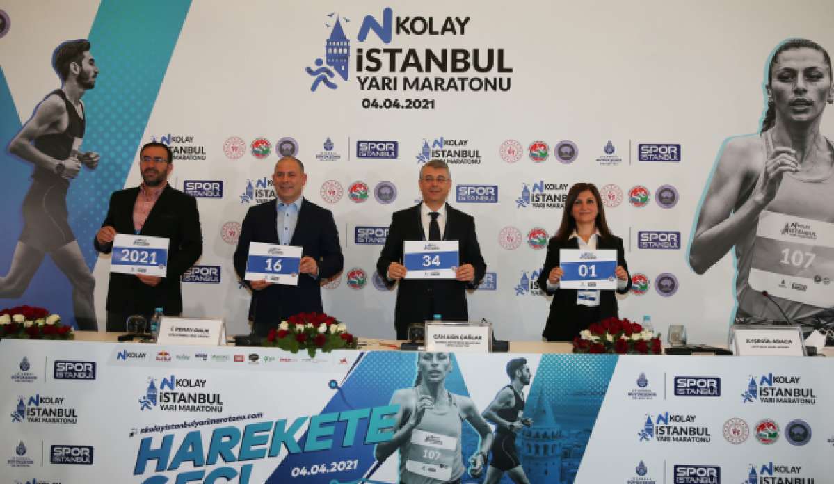 N Kolay 16. İstanbul Yarı Maratonu Basın Toplantısı Yapıldı