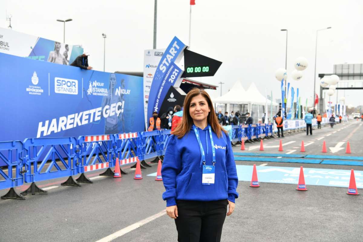 N Kolay 16. İstanbul Yarı Maratonu'nda start verildi