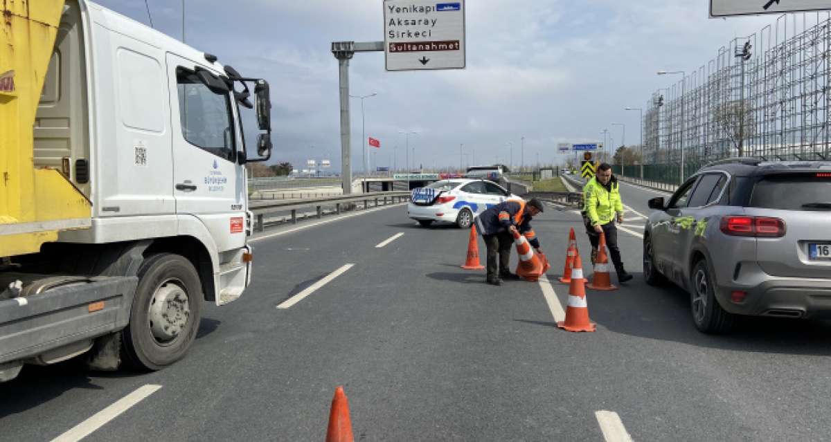'N Kolay İstanbul Yarı Maratonu' için kapatılan yollar trafiğe açıldı