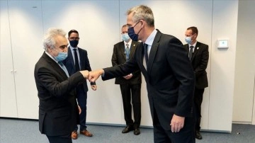 NATO Genel Sekreteri Stoltenberg ile IEA Başkanı Birol görüştü