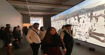 NEVÜ’lü öğrenciler 17. İstanbul Bienali’ne katıldı