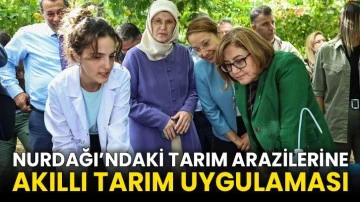 Nurdağı’ndaki Tarım Arazilerine Akıllı Tarım Uygulaması