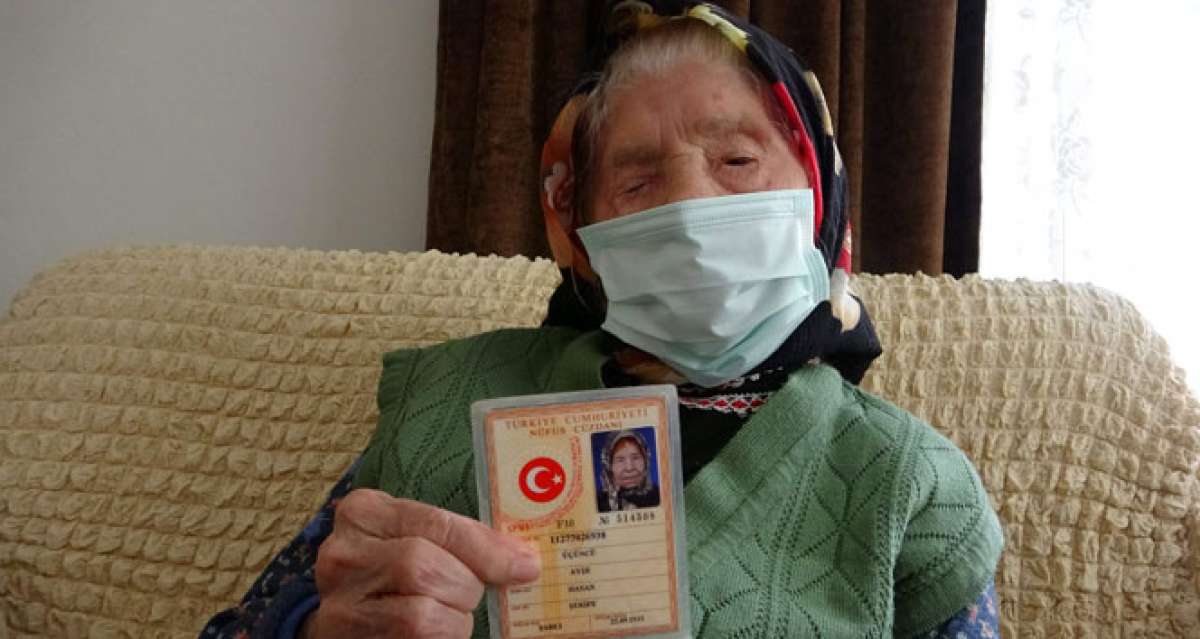 O Trabzon'un en yaşlı annesi