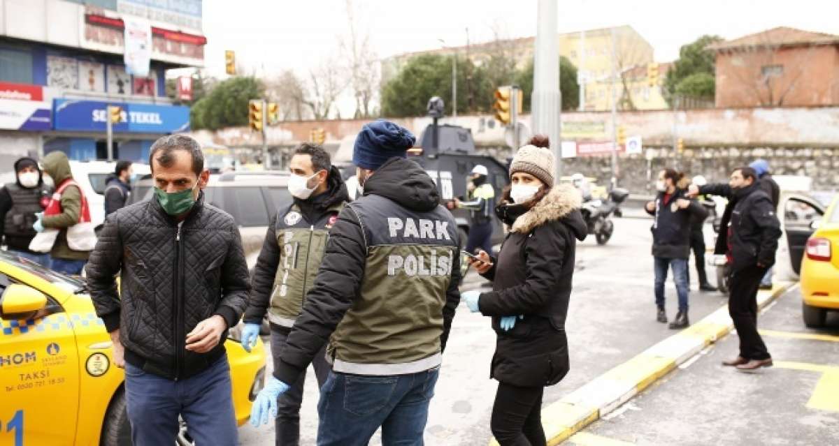 Okmeydanı'nda özel harekat polisli dev asayiş denetimi