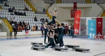 Okul Sporları Cimnastik Türkiye Şampiyonası Manisa’da yapıldı