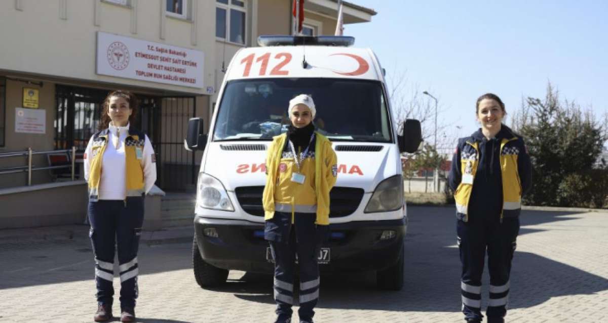 Onlar 112 ambulans servisinin kadın kahramanları