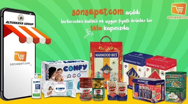 Onlıne alışveriş sitesi “SonSepet” açıldı