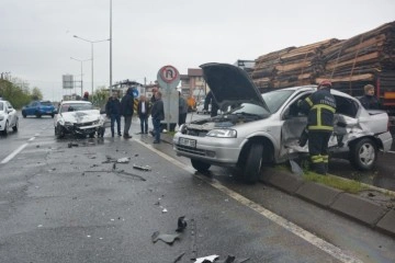 Ordu'da trafik kazası: 2 yaralı