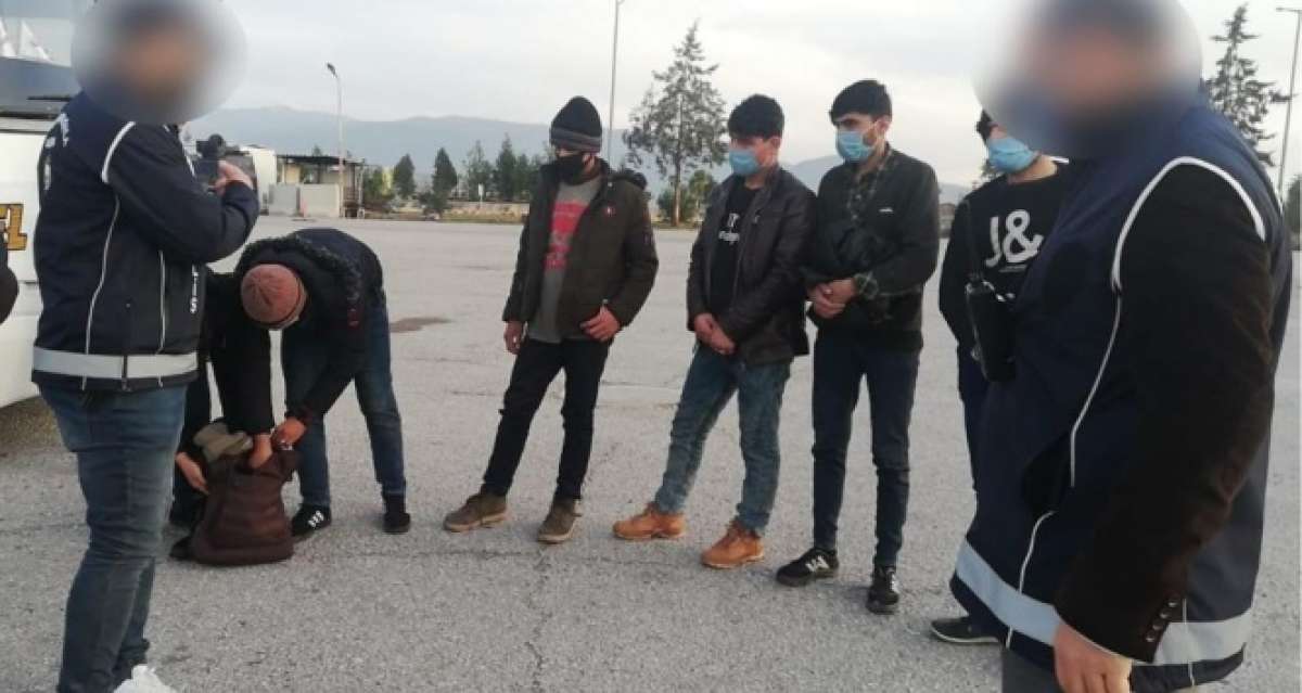 Osmaniye'de 6 Afgan mülteci yakalandı