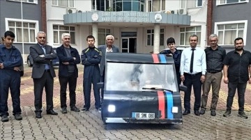 Osmaniye'de liselilerin ürettiği elektrikli araç "Pars 2023", TEKNOFEST'te yarış