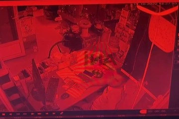 Osmaniye’deki deprem güvenlik kamerasında