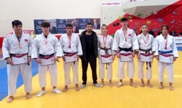 Osmaniyeli judocular Diyarbakır'dan madalyalarla döndü