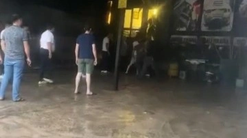 Oto yıkamacıda "bagaj kapağını sert kapattın" kavgası! Kadın sürücü akrabalarını çağırdı