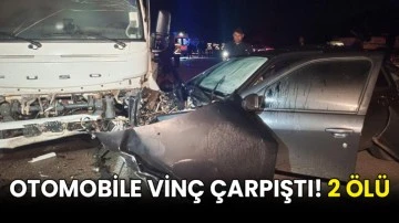 Otomobile vin&ccedil; &ccedil;arpıştı! 2 &ouml;l&uuml;