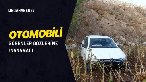 Otomobili görenler gözlerine inanamadı