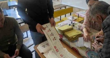 Oy verme işleminin sona erdiği Sason’da oyların sayımına başlandı