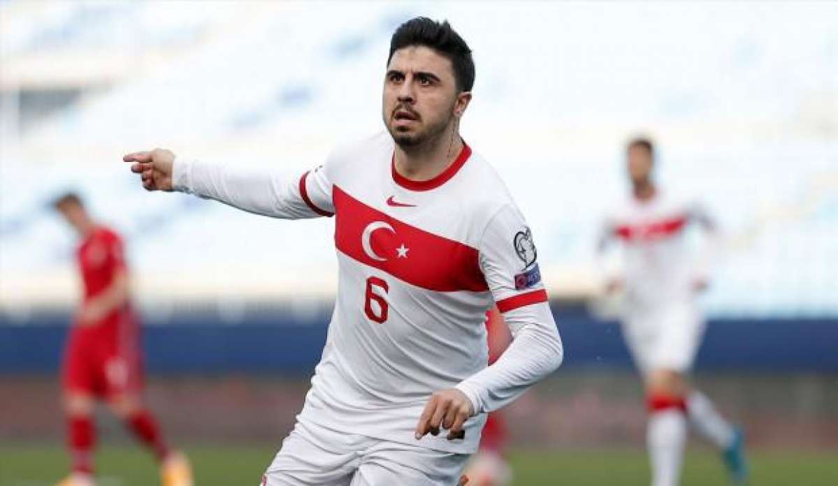 Ozan Tufan, A Milli Takım'da 9. golünü attı