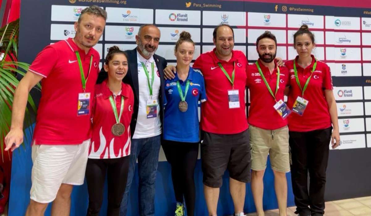 Paralimpik Yüzme Avrupa Şampiyonasında millilerden 6 madalya