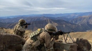 Pençe-Kaplan bölgesinde 3 PKK'lı terörist etkisiz hale getirildi