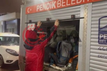 Pendik’ten arama kurtarma ekipleri deprem bölgesine gönderildi