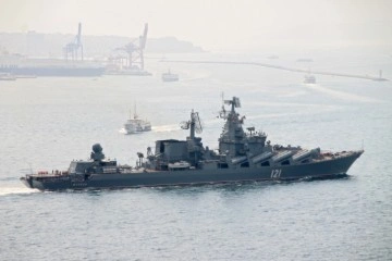 Pentagon: 'Rus savaş gemisi Moskova, 2 Ukrayna füzesinin isabet etmesi sonucu battı'