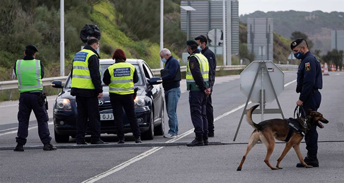 Portekiz, İspanya sınırındaki kısıtlamaları 15 Nisan'a kadar uzattı