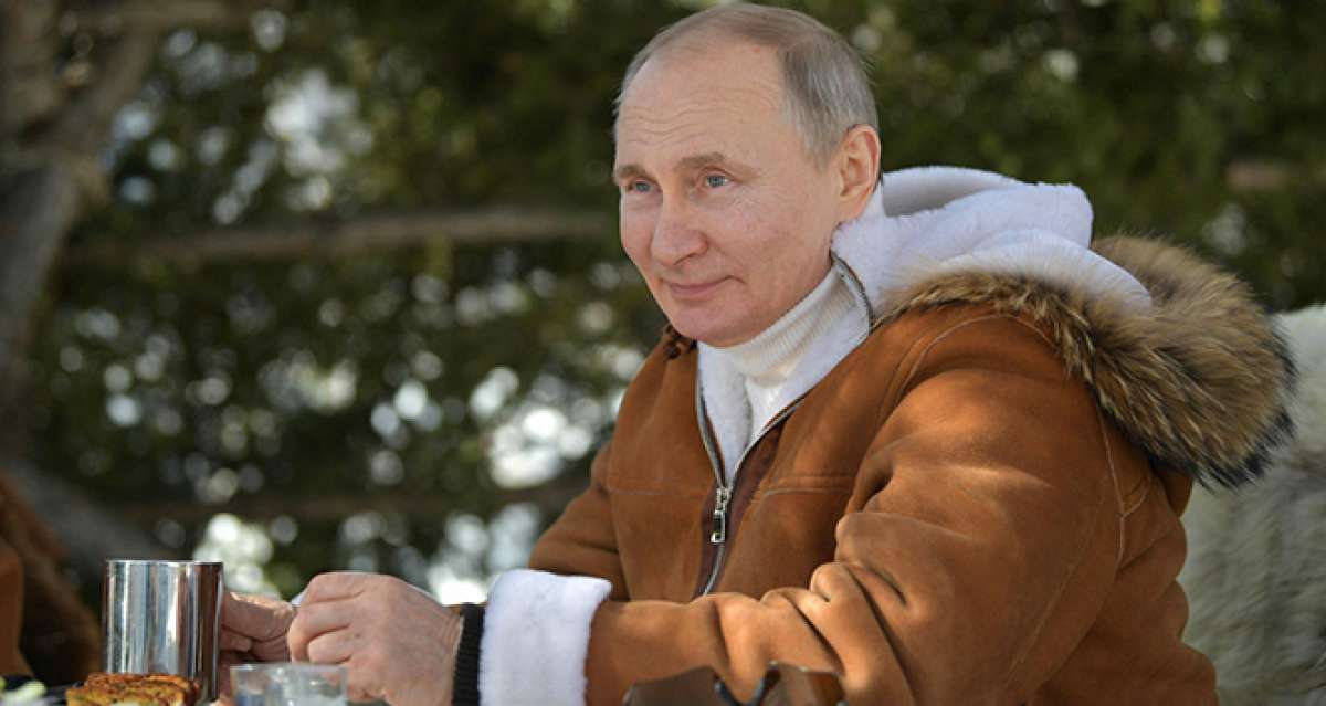 Putin, hafta sonu tatili için Sibirya'da