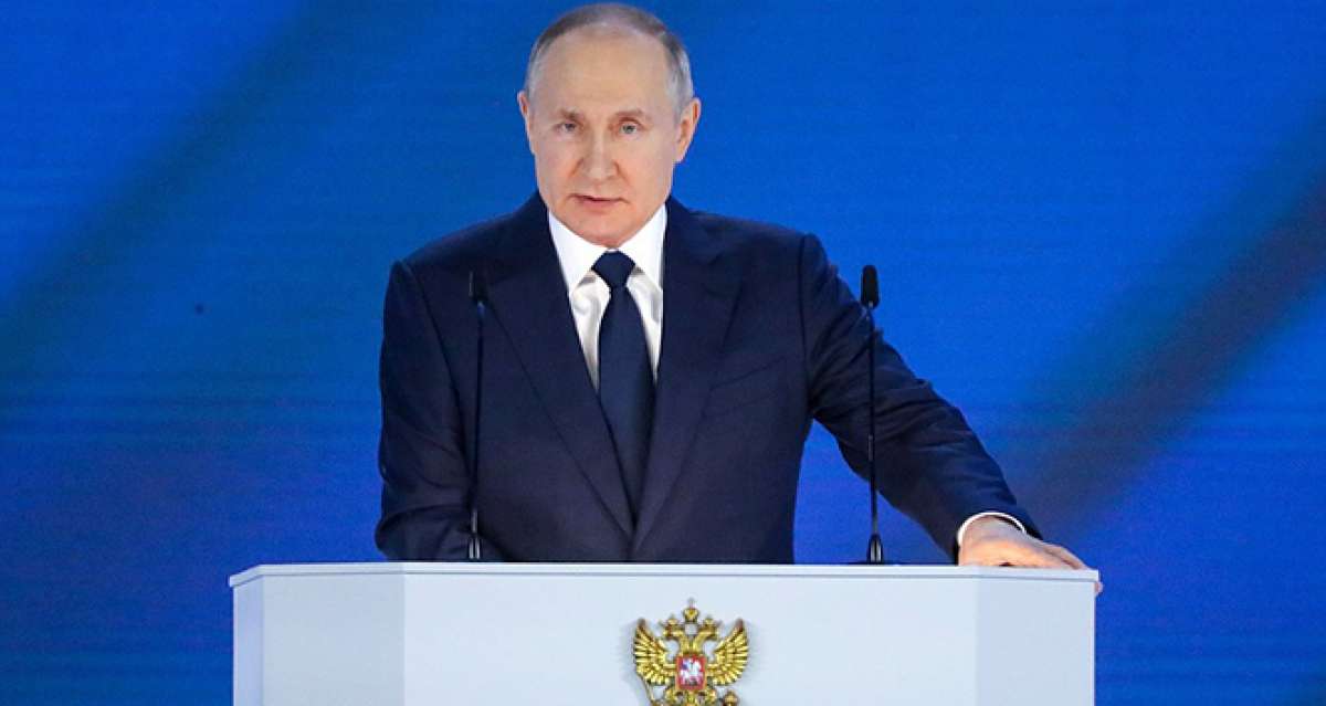 Putin: 'Kuzey Akım 2'nin ilk etabında döşeme işlemi tamamlandı'