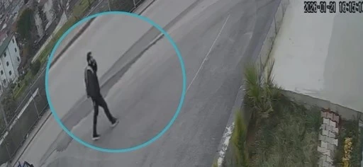 "Adınız ter&ouml;re karıştı" yalanıyla 1 milyon TL dolandırdı, ka&ccedil;ış anı kameraya yansıdı