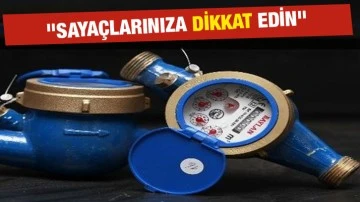 "Saya&ccedil;larınıza dikkat edin"
