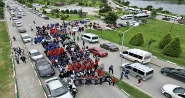 Ragbi takımlarından kortej yürüyüşü