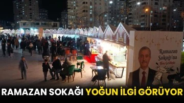 Ramazan sokağı yoğun ilgi görüyor