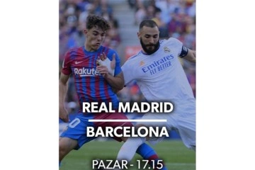 Real Madrid ve Barcelona derbisi Tivibu'da ekranlara gelecek