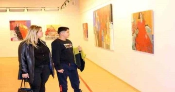 Ressam Güler Genç Erol SANKO Sanat Galerisi’nde sergi açtı