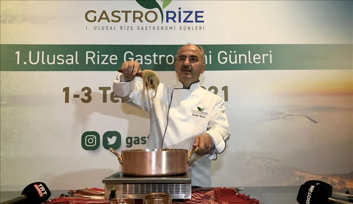 Rize'nin yöresel lezzetleri 'GastroRize Festivali' ile tanıtılacak
