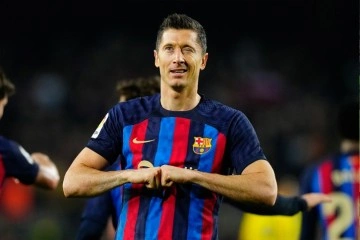 Robert Lewandowski, Barcelona&rsquo;ya &ccedil;abuk alıştı