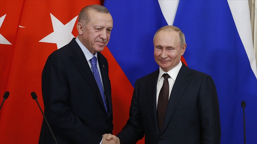 Rusya Devlet Başkanı Putin'den Cumhurbaşkanı Erdoğan'a yılbaşı tebriği