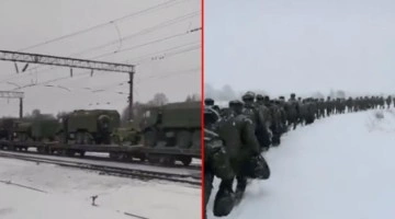 Rusya, Ukrayna sınırına tank, roket ve yüzlerce asker yığıyor!
