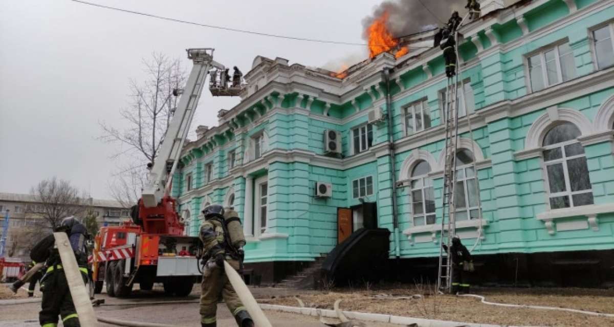 Rusya'da kalp ameliyatı sırasında yangın
