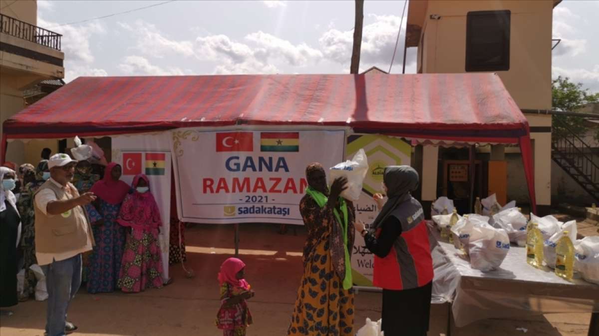 Sadakataşı Derneğinden Gana'ya ramazan yardımı