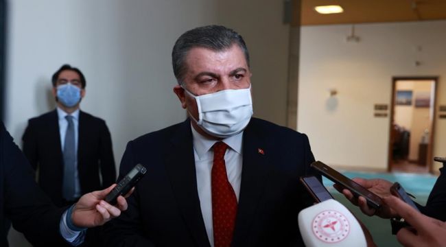  Sağlık Bakanı Koca: Mutasyonun Türkiye'deki oranı şu anda yüzde 75'lere ulaştı