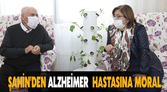  Şahin'den Alzheimer  hastasına moral