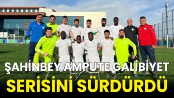 Şahinbey Ampute galibiyet serisini sürdürdü